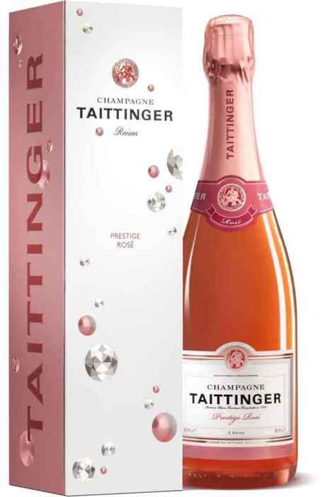 Champagne Taittinger Prestige rosé avec étui - 75 cl
