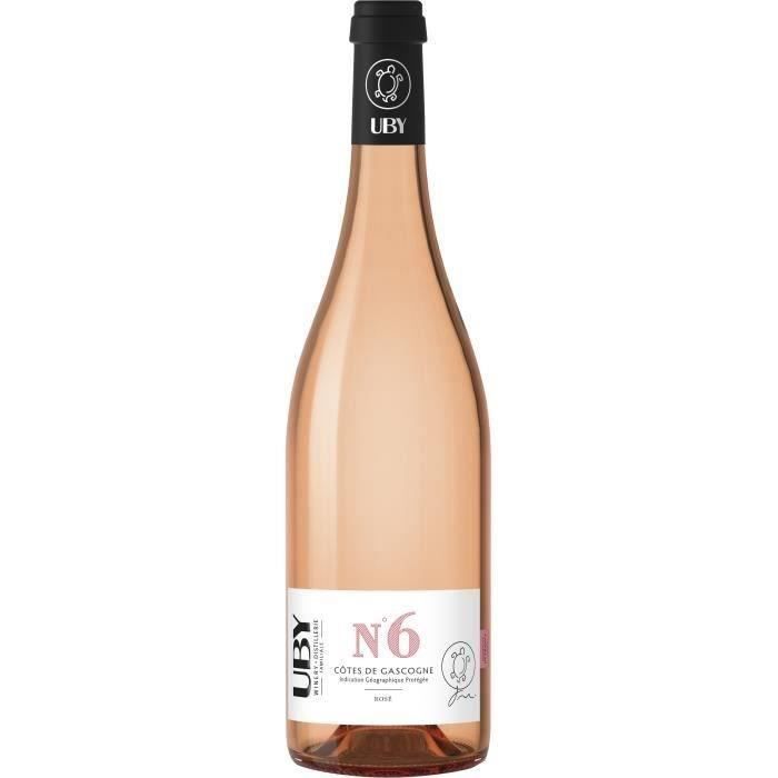 UBY N°6 Côtes de Gascogne Rosé - Vin rosé
