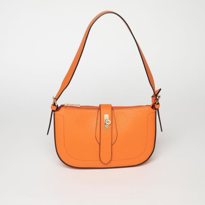 MANOUKIAN Sac à Main Live Orange Femme