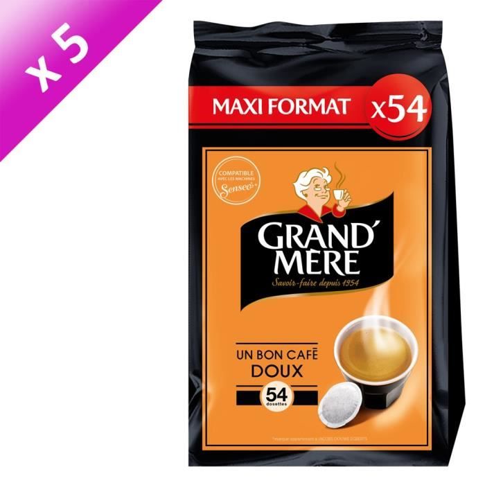 Lot de 5 - Grand Mère Café Doux x54 - 356g