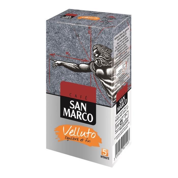 SAN MARCO Café Moulu Velluto N°5 - 250 g