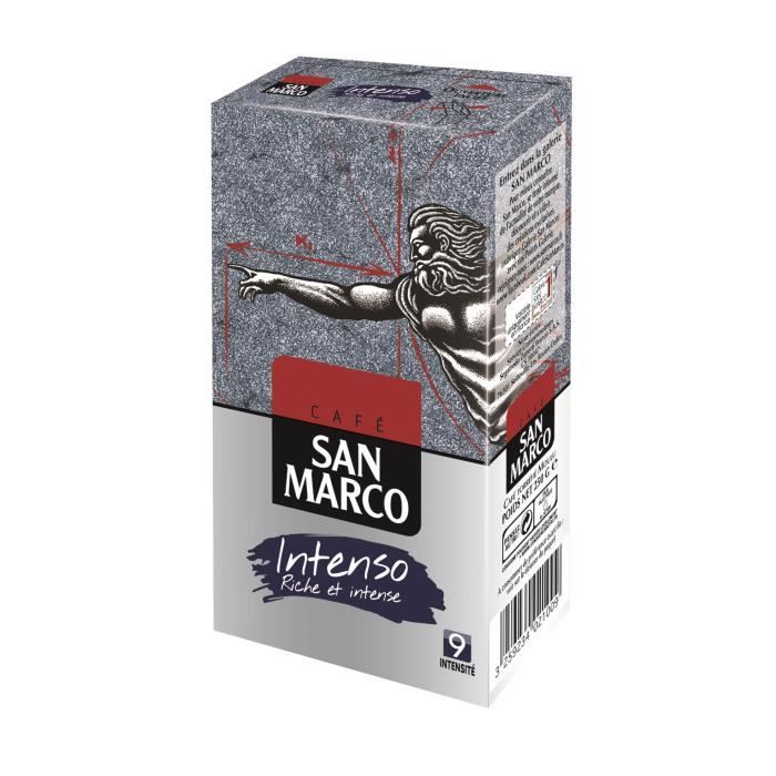 SAN MARCO Café Moulu Intenso N°9 - 250 g