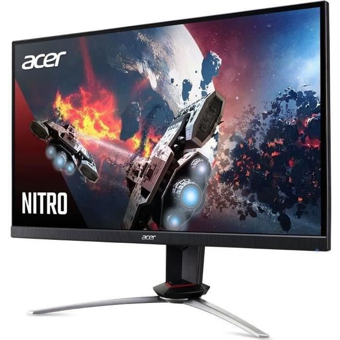 Ecran PC Gamer - ACER - Nitro XV253QPbmiiprzx - 24,5- FHD - Dalle IPS - 1 MS - 165 Hz - HDMI/Display Port 1.2/Audio - AMD FreeSync
