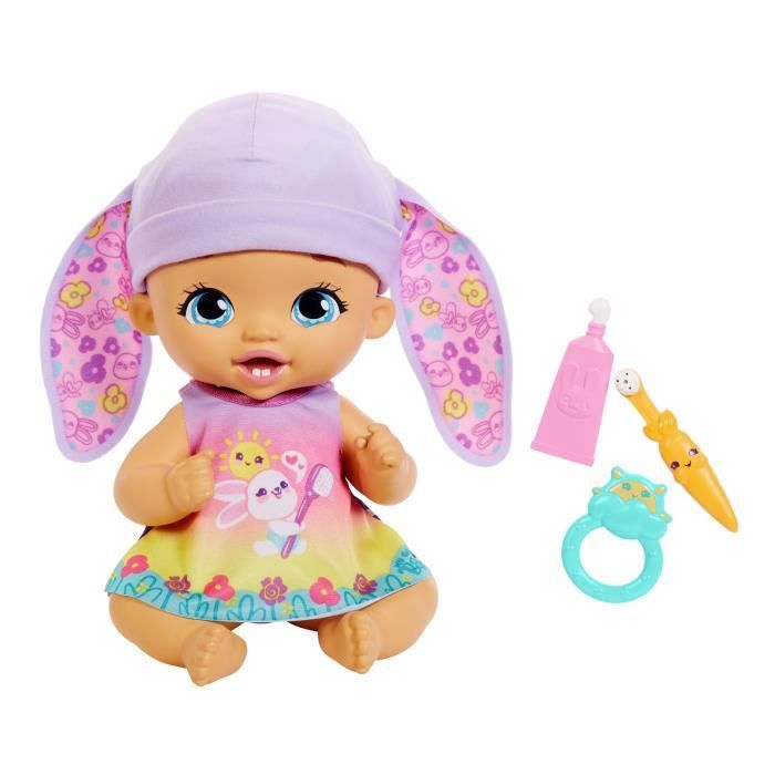 My Garden Baby - Bébé Lapin Se Brosse Les Dents - Poupée / Poupon - Dès 18 mois
