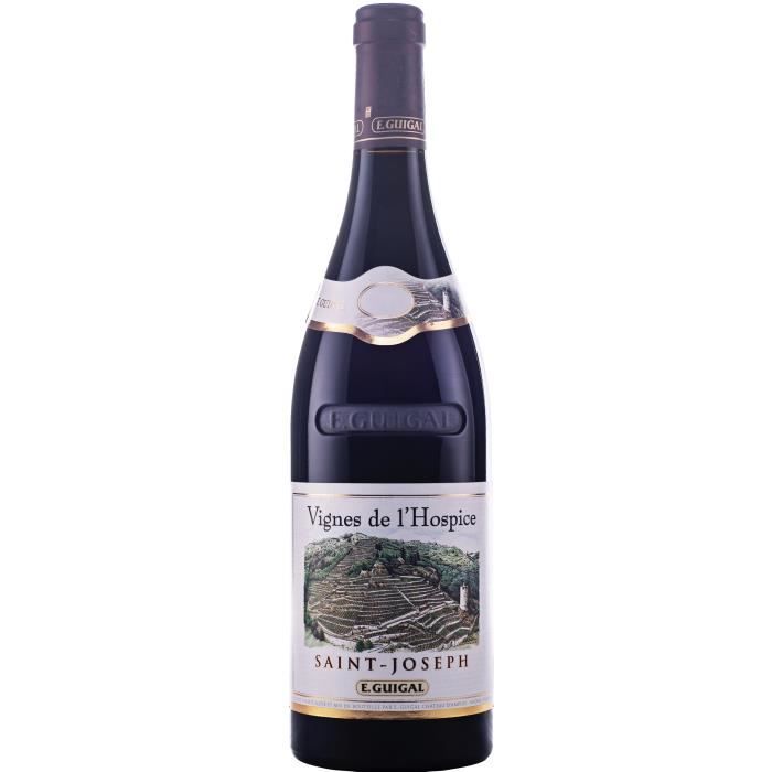 E. Guigal Vignes de l'Hospice 2017 Saint-Joseph - Vin rouge du Vallée du Rhône