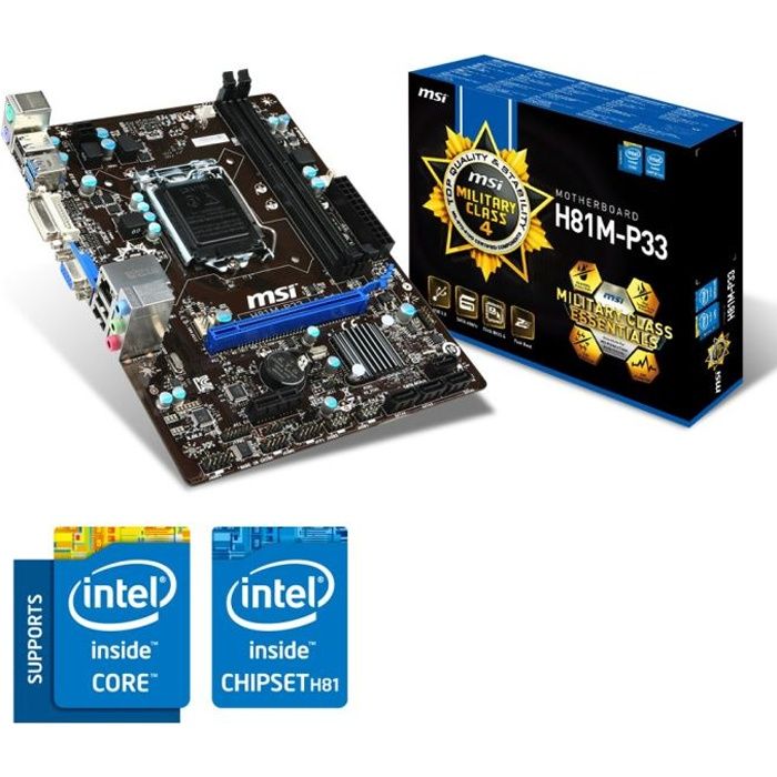 Msi H81M-P33
