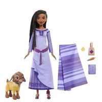 Coffret Asha Voyage - Mattel - HPX25 - Poupée mannequin Disney - Fille - 3 ans+