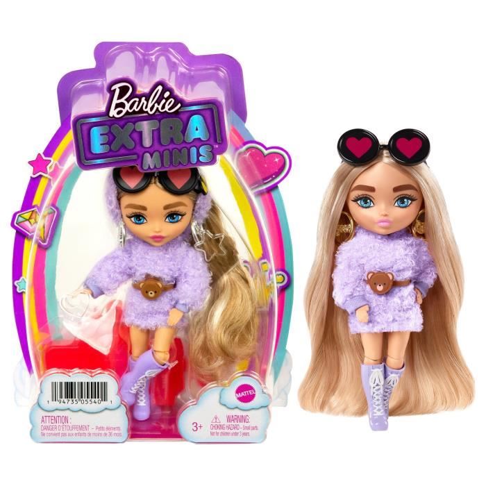 Barbie - Barbie Extra Mini Modele - Poupée - 3 ans et +
