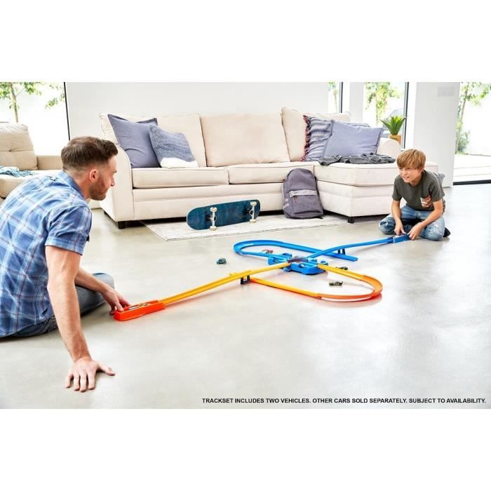 HOT WHEELS Track Builder Boîte de Construction Deluxe
