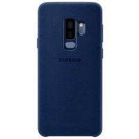 Samsung Coque en Alcantara S9+ Bleu