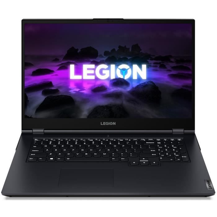 Gaming Laptop PC - LENOVO Legion5 17ACH6H - 17.3''FHD 144Hz - Ryzen 5 5600H - 8GB RAM - 512GB SSD - RTX 3060 6GB - No OS - AZERTY