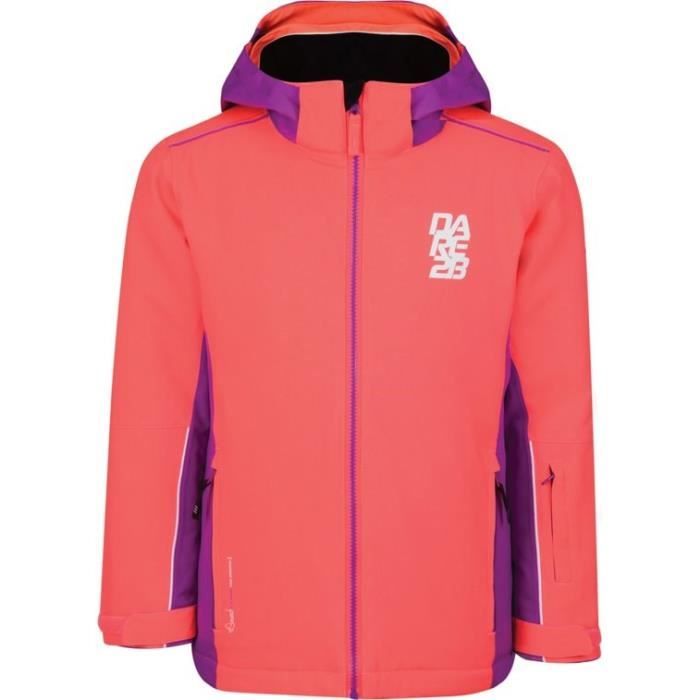 DARE 2B - JACKET Veste Ski - Orange/violet - Enfant