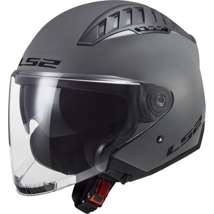 LS2 Casque Jet Copter - Nardo gris