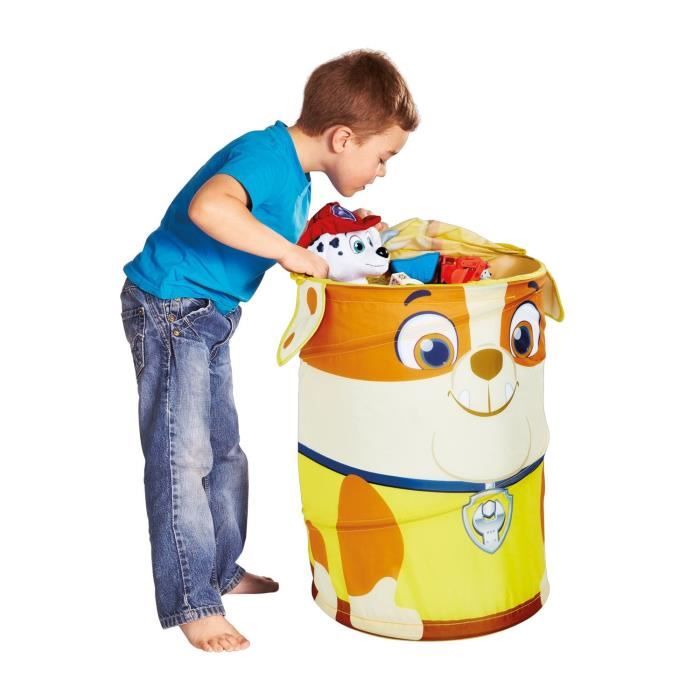 PAT PATROUILLE sac / bac souple de Rangement chambre enfant ReadyRoom