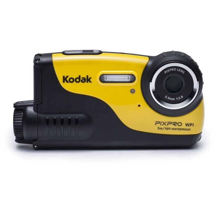 KODAK Pixpro WP1 - Appareil photo compact - Caméra Sport - 16Megapixels, 5m waterproof, 1.2m shockpr