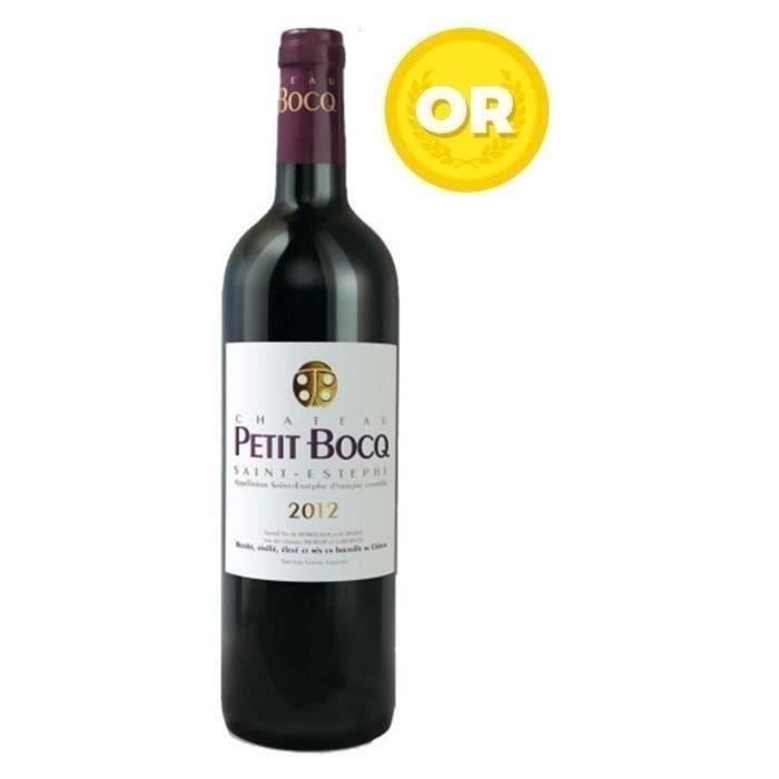 Château Petit Bocq 2012 Saint Estèphe - Vin rouge de Bordeaux