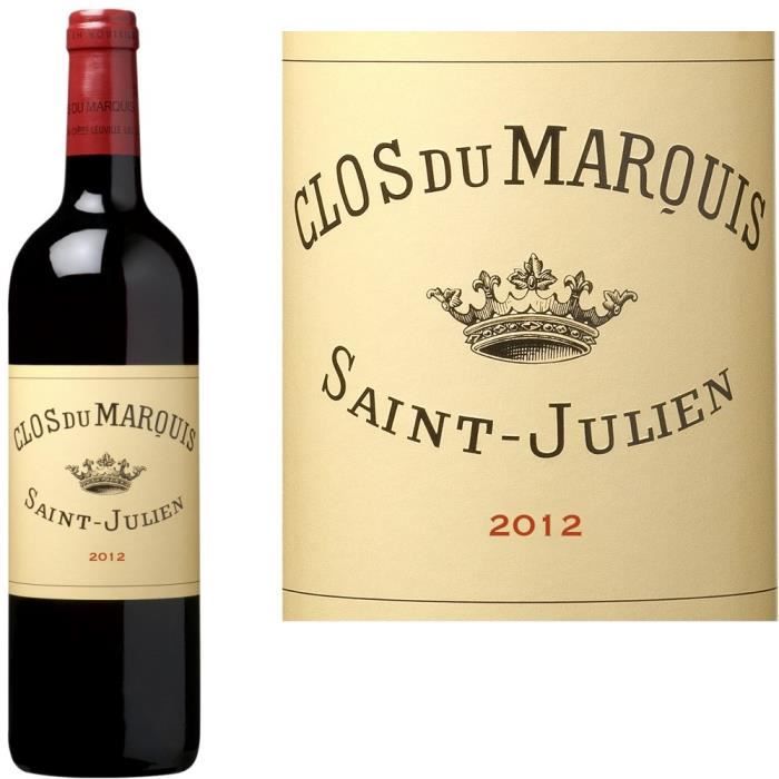 Clos du Marquis 2012 Saint-Julien - Vin rouge de Bordeaux
