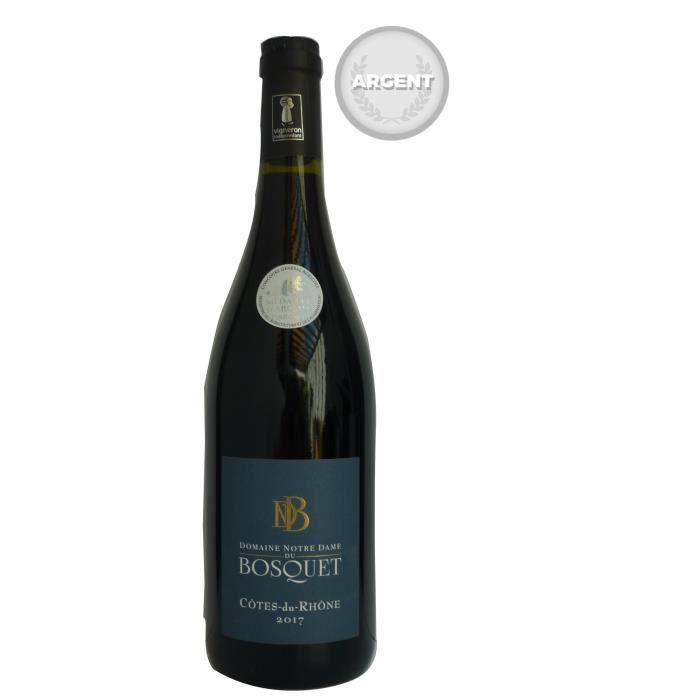 Domaine Notre Dame du Bosquet 2017 Côtes du Rhône - Vin rouge des Côtes du Rhône