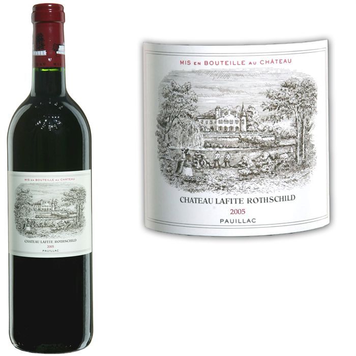Château Lafite Rothschild 2005 Pauillac - Vin rouge de Bordeaux