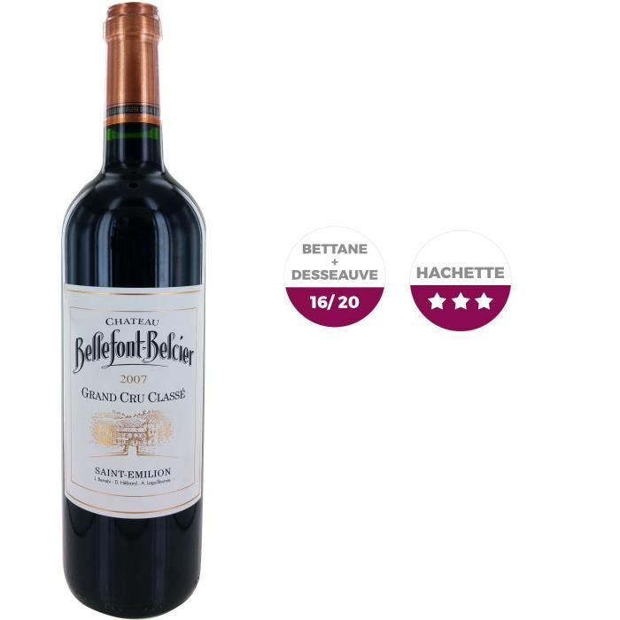 Bellefont Belcier 2007 Saint Emilion Grand Cru - Vin rouge de Bordeaux