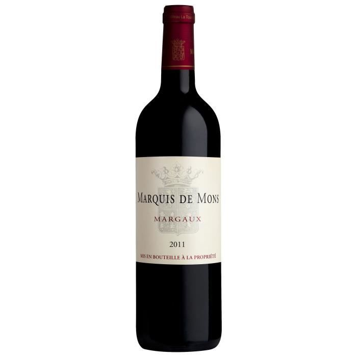 Marquis de Mons 2011 Margaux - Vin rouge de Bordeaux