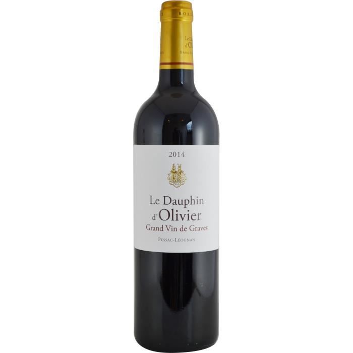 Dauphin d'Olivier 2014 Pessac Léognan Grand Cru - Vin rouge de Bordeaux