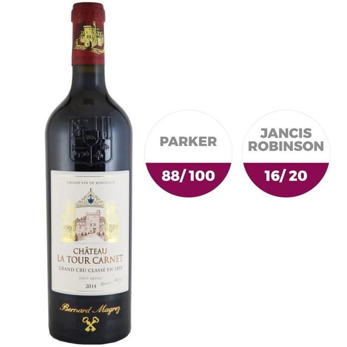 Château La Tour Carnet 2014 Bordeaux Grand Cru - Vin rouge de Bordeaux