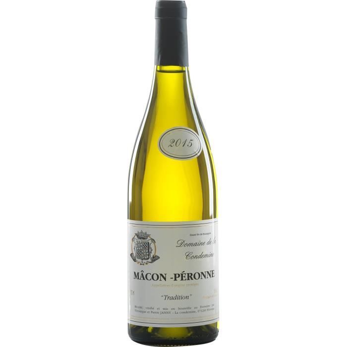 Domaine de la Condemine 2015 Mâcon Péronne - Vin blanc de Bourgogne