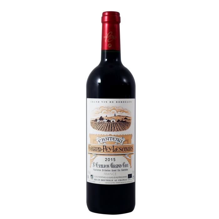 Château Grand Pey Lescours 2015 Saint-Emilion Grand Cru - Vin Rouge du Bordelais