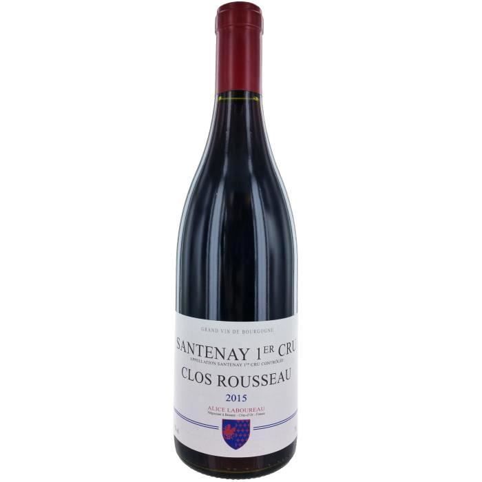 Alice Laboureau Clos Rousseau 2015 Santenay - Vin rouge de Bourgogne