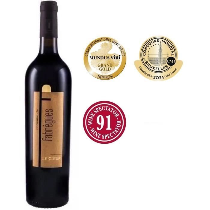 Domaine de Fabrègues Le Cœur 2016 Faugères - Vin rouge du Languedoc