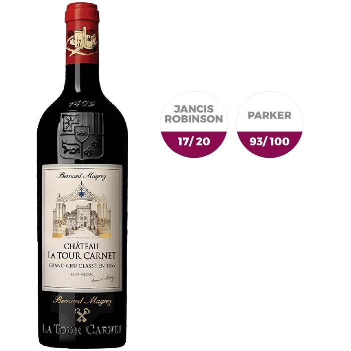 Château La Tour Carnet 2016 Haut-Médoc Grand Cru Classé Vin Rouge de Bordeaux