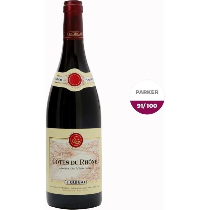 E. Guigal 2017 Côtes-du-Rhône - Vin rouge de la Vallée du Rhône
