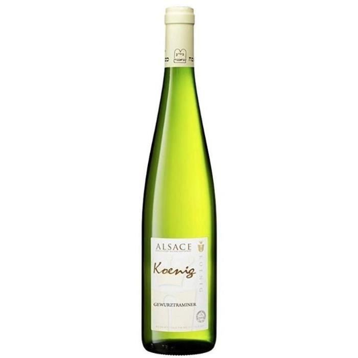 Koenig 2017 Gewurztraminer - Vin blanc d'Alsace