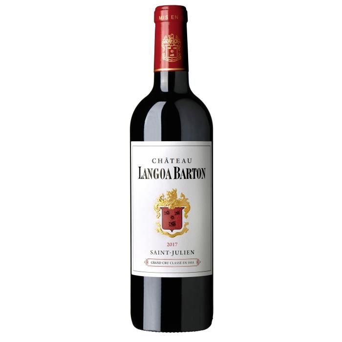 Château Langoa Barton 2017 Saint Julien Grand Cru - Vin rouge de Bordeaux