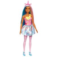 Barbie Dreamtopia Sirène Magique Arc-En-Ciel, Poupée Sirène Changeant De  Couleur Dans L'Eau, Jouet pour Enfant de 3 ans et Plus, GTF89