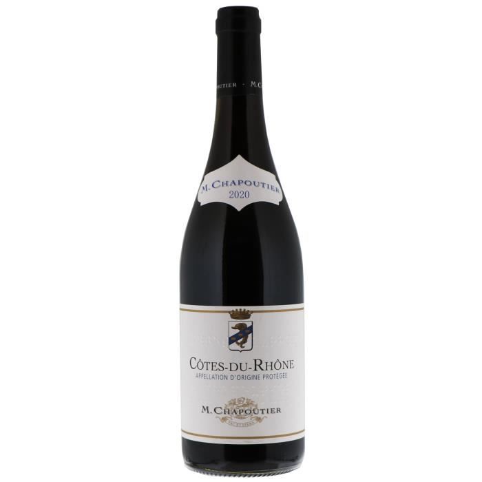M. Chapoutier 2021 Côtes-du-Rhône - Vin rouge de la Vallée du Rhône