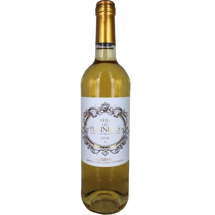 Château Les Plainiers Cuvée Les Grappes d'Or 2019 Loupiac - Vin blanc de Bordeaux