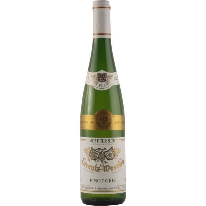 Gustave Lorentz 2018 Pinot Gris - Vin blanc d'Alsace