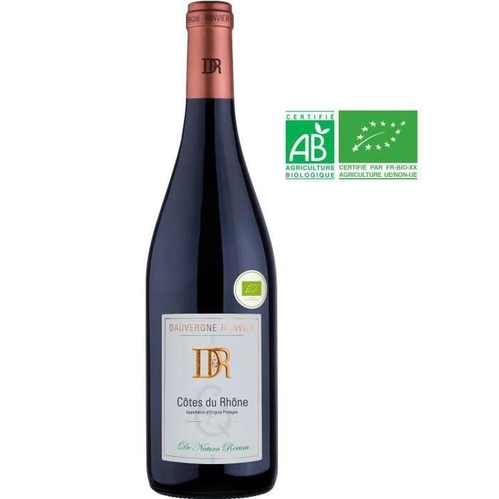 Dauvergne Ranvier 2019 Côtes du Rhône - Vin rouge de la Vallée du Rhône - Bio