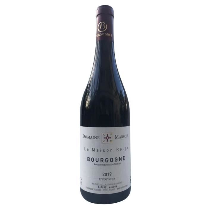 Domaine Marsoif 2019 Bourgogne Pinot Noir - Vin rouge de Bourgogne