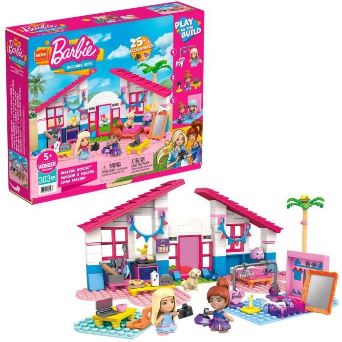 Mega Construx Barbie - Maison à Malibu - Briques de construction - Dès 5 ans