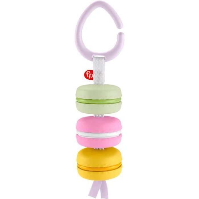 FISHER-PRICE Mon Hochet Macarons - Dès la naissance