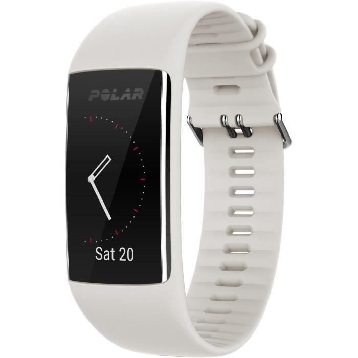 POLAR A370 Montre Fitness Cardio Poignet - Blanc - Taille M/L