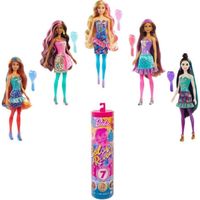 Barbie - Poupée Color Reveal Fête - BARBIE - Poupée Mannequin - 7 surprises - Dès 3 ans