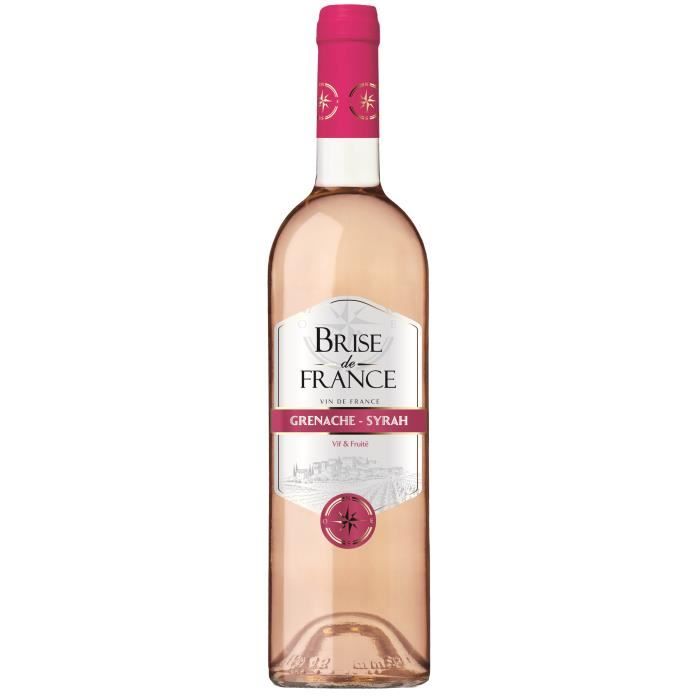 Brise de France 2020 VDF Syrah-Grenache - Vin rosé de Languedoc-Roussillon