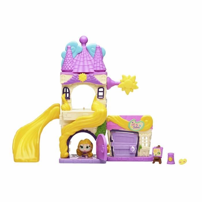 DOORABLES - set de jeu Raiponce + 3 figurines Raiponse de Disney
