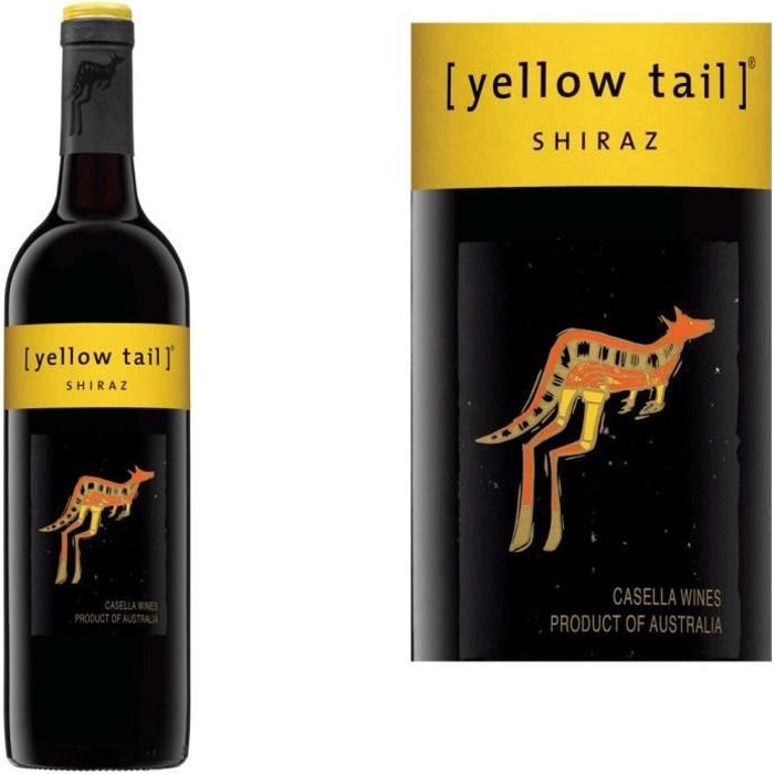 Yellow Tail Shiraz rouge x1