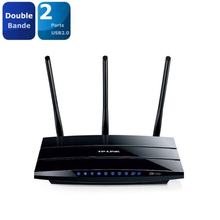TP-LINK Routeur Gigabit Wi-Fi double bande AC1750 ARCHERC7