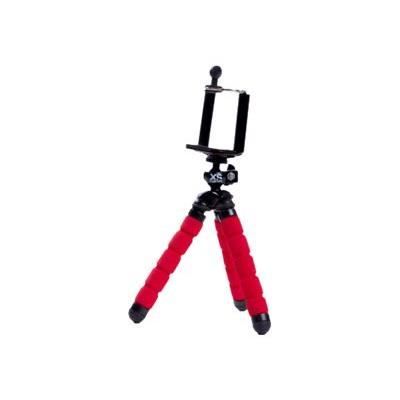XSORIES Trépied Mini Deluxe + Pholder pour Smartphone Mtrp2 - Rouge